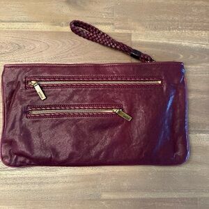 Hobo International Clutch Purple Eggplant